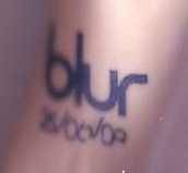 laura's blur tattoo