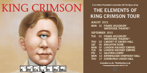 king crimson tour