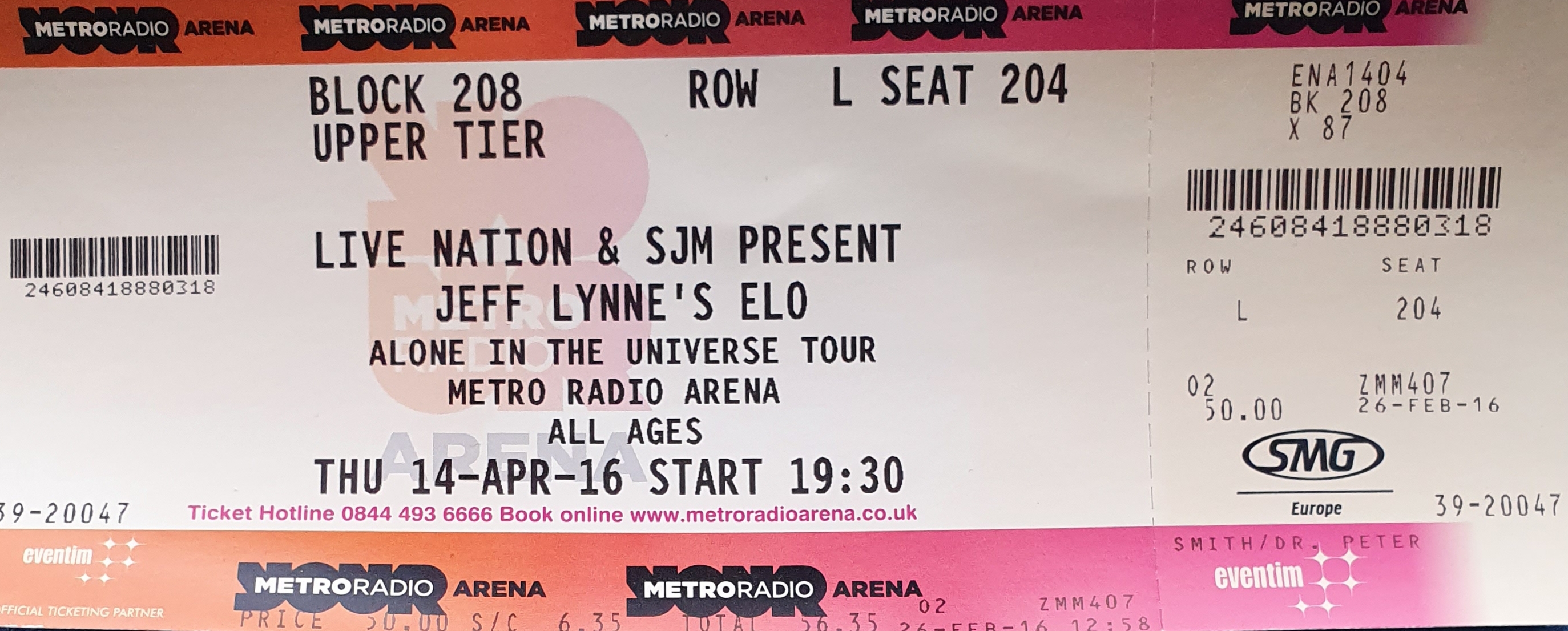 ELO TICKET