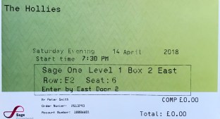 hollies tix 2018