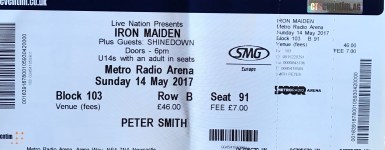 maiden tix may 2017