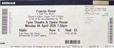 FRANCIS TIX